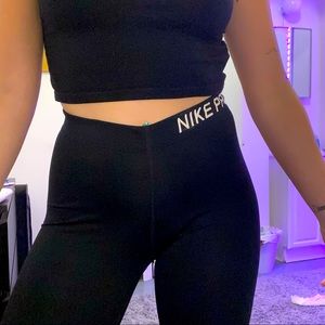 Nike pro gym/ running leggings